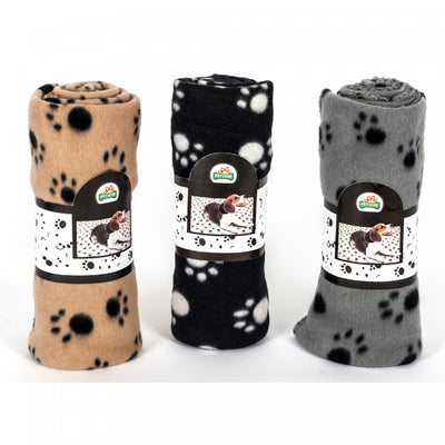 Pet Fleece Blanket 140 x 110 - Set of 3|Couverture en molleton pour animaux de compagnie 140 x 110 - ensemble de 3