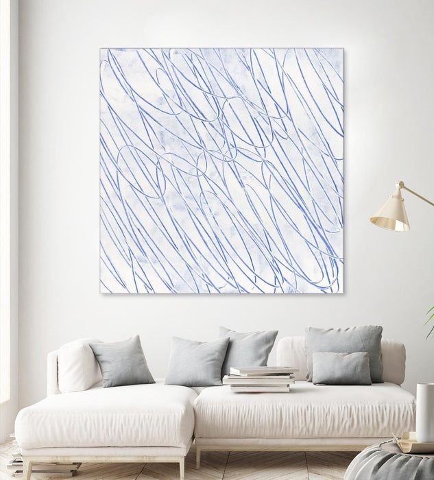 \"Hula Ii\" Giant Art 72x72 Wall Art