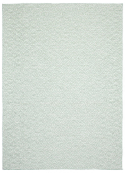 Neisha Diamond Mint Rug 6'7" X 9'6" Area Rug