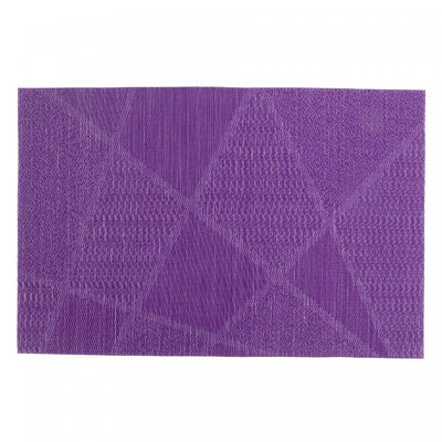 Vinyl Placemat Electrify Purple - Set of 12|Napperon violet en vinyle à motif électrisant - ensemble de 12