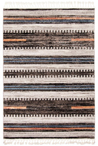 Vera Linear Multi-Colour Area Rug - 5'2