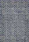 Lav Mosaic Navy 5x8 Area Rug