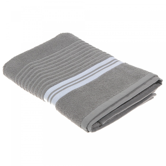 Deluxe Bath Towel 27 x 50 Light Grey - Set of 2 Towels