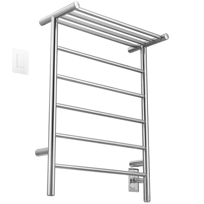 Ancona Miazzo 5-Bar Electric Wall Mount Towel Warmer with Wi-Fi Timer - AN-5445-WF01