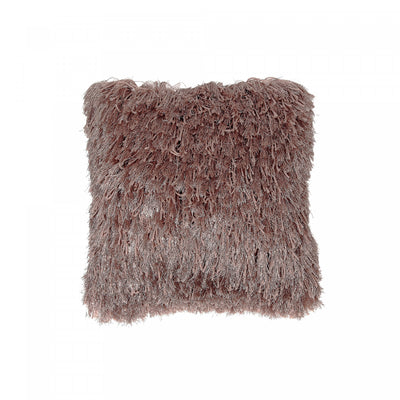 Furry Cushion Blush Cushions|Coussin à fourrure rose tendre