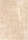 Sadie Safari Taupe-Champagne Area Rug - 5'3\" x 7'7\"