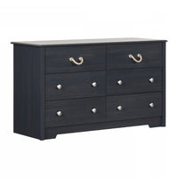 Aviron 6-Drawer Dresser - Blueberry 