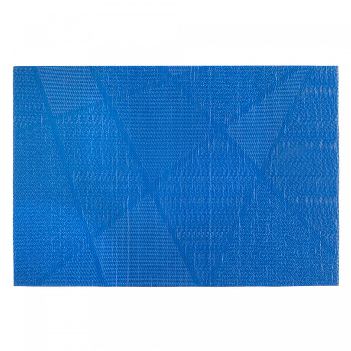 Vinyl Placemat Electrify Blue - Set of 12