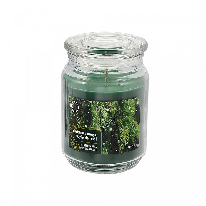 18 Oz Scented Jar Candle Christmas Magic - Set of 2