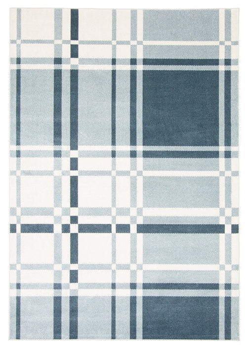 Roma Blue Machine Washable Area Rug - 8'0\" x 10'0\"