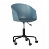 Flam Office Swivel Chair - Blue/Black 