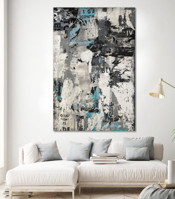 \"Wall Street Transactions.tif\" Giant Art 84x54 Wall Art