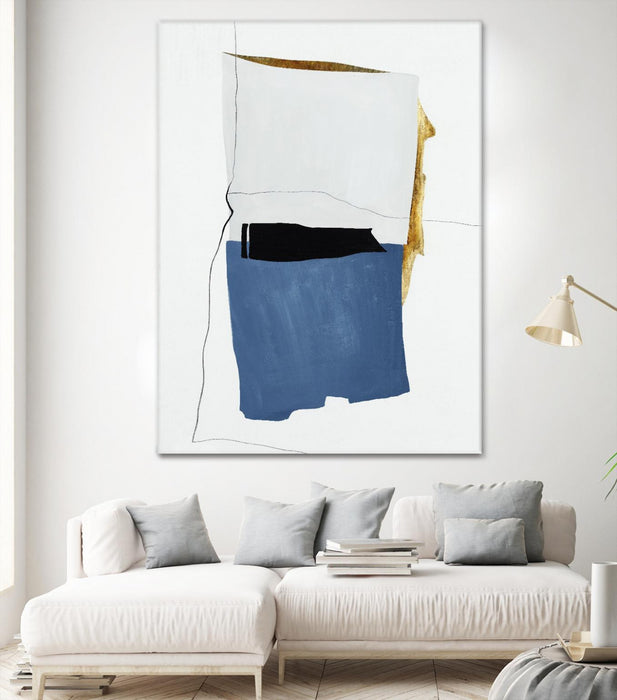 \"Setting Early I\" Giant Art 72x54 Wall Art