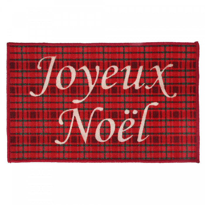 Accent Floormat Joyeux Noel 18 x 30 Floormat