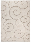 Oakville Cream Flora 3x5 Area Rug