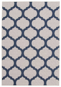 Sophie Grey-Navy Area Rug - 5'3