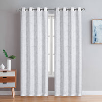 Sunderland Grommet Pair of Grey Panels - 54X95