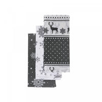 Cotton Kitchen Towel Winter Grey - Set of 6 Kitchen Linen