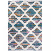 Lola Multi Lattice 3x5 Area Rug