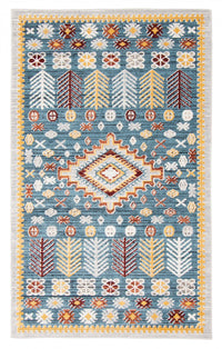 Gypsy Blue Machine Washable Area Rug - 6'0