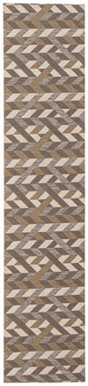 Bellezza Dark Brown 2'2\" x 10'0\" Area Rug