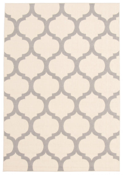 Sophie Light Grey Area Rug - 5'3" x 7'7"
