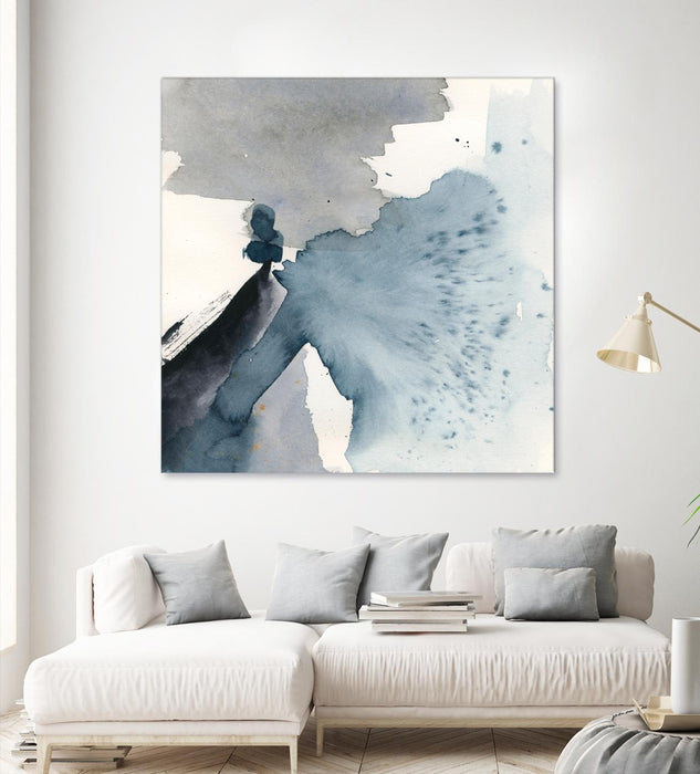 \"Winter Current Iv\" Giant Art 54x54 Wall Art