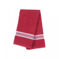 Deluxe Hand Towel 16 x 27 Red - Set of 6 Towels