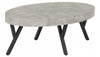 City Life Oval Coffee Table - Concrete