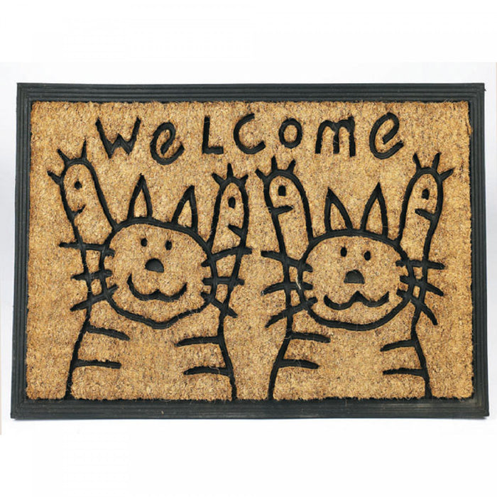 Cats - Rubber Moulded Mat Floormat