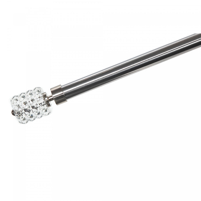 25/28mm Drape Pole Set Imperial - Nickel