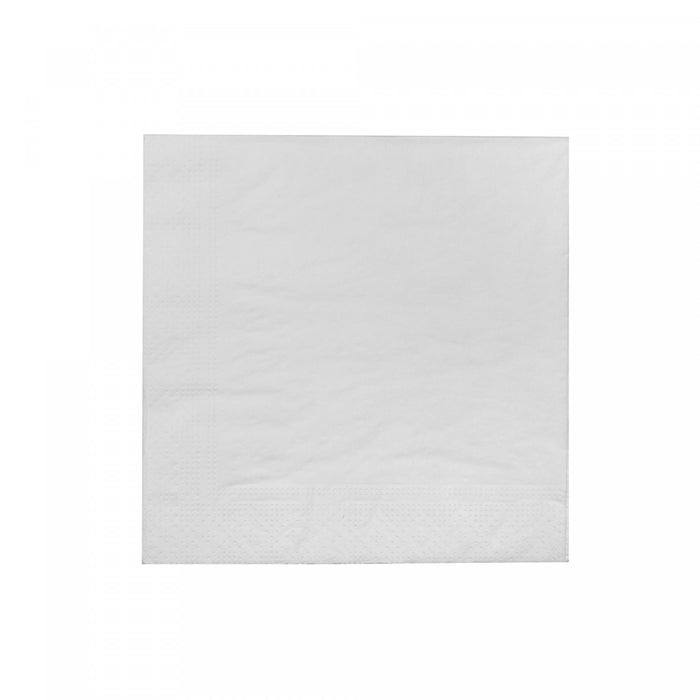 20 Pack Luncheon 3 Ply Napkin White - Set of 6