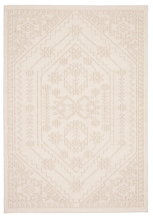 Taika Beige Area Rug - 5'0