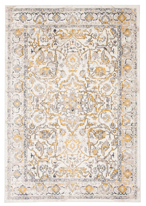 Legacy Ivory Machine Washable Area Rug - 5'0