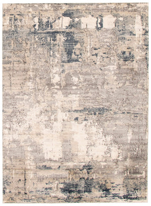 Octavian Abstract Ivory Area Rug - 3'11