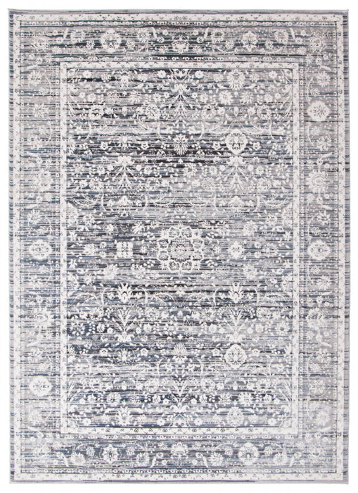 Shaleigh Cream, Grey Rug 3'11\" X 5'11\" Area Rug
