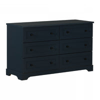 Hazen 6-Drawer Dresser - Navy Blue