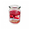 18 Oz Scented Jar with Glass Lid Apple Crumble - Set of 2 Candle