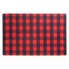 Plastic Placemat Buffalo Plaid - Set of 12