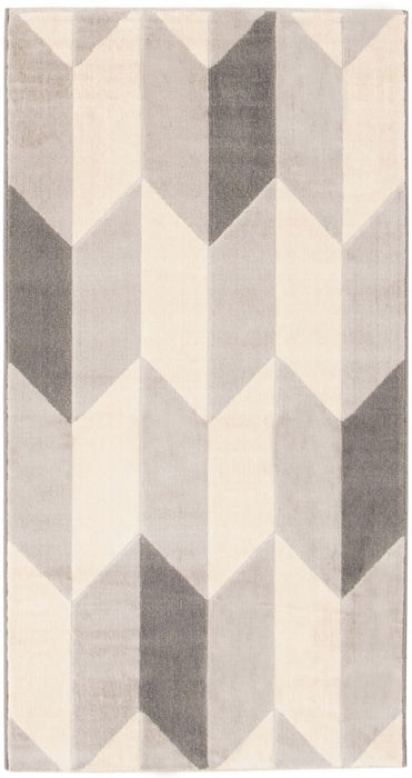 Zima Grey 2'8\" x 4'11\" Area Rug