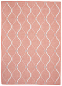Neisha Abstract Coral Rug 5'3