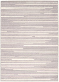 Faith Silver-Cream Area Rug - 7'10