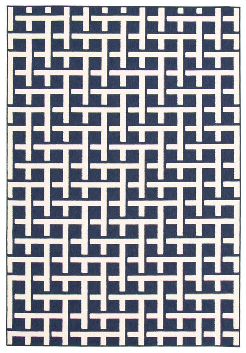 Brangane Blue 4'7\" x 6'7\" Area Rug