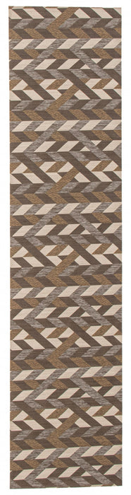 Bellezza Dark Brown 2'2\" x 20'0\" Area Rug