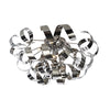 Bel Air Silver Flush Mount II