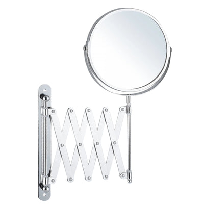 Danielius Extendable 2-Sided Mirror 3x Bath Accessories|Miroir extensible grossissant 3x Danielius à 2 côtés pour la salle de bain