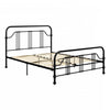 Balka Queen Platform Metal Bed - Black