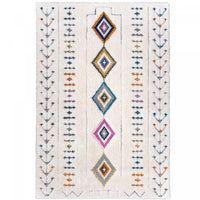 Lola Diamond Motif 4x6 Area Rug