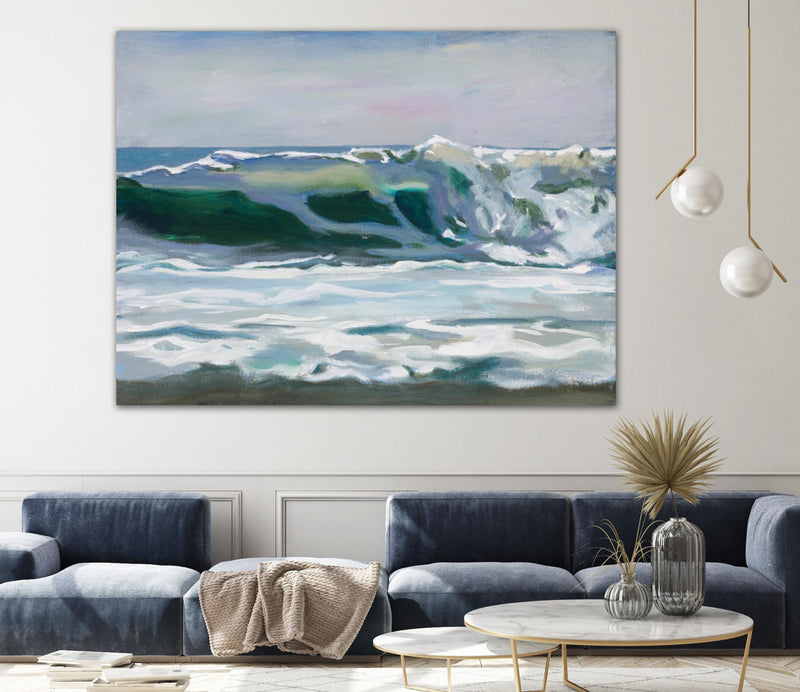 \"Shore Break 2\" Giant Art 72x54 Wall Art