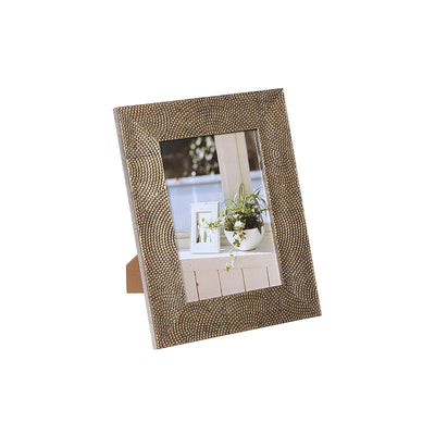 4" x 6" Picture Frame Mackenzie Gold - Set of 2 Frames|Cadre photo doré Mackenzie de 4 po x 6 po - ensemble de 2 cadres